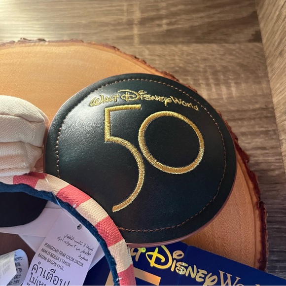 ~Disney 50th Mickey Attraction Jungle Cruise Ear Headband for Adults ~ - Picture 7 of 7